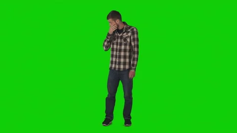 Stressed Man Emotions facing Some Troubles Stock Footage 171534943