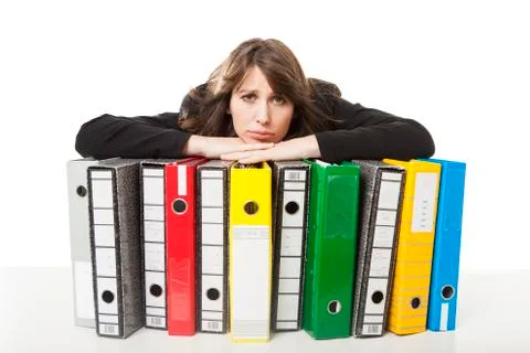 Stressed student Stock Photos