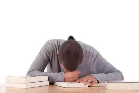 Stressed Student Stock Photos