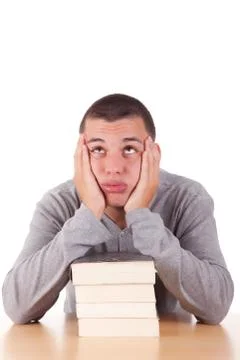Stressed Student Stock Photos