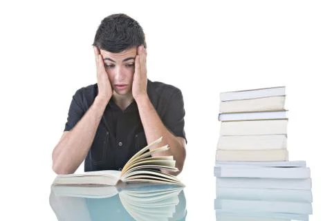 Stressed Student Stock Photos