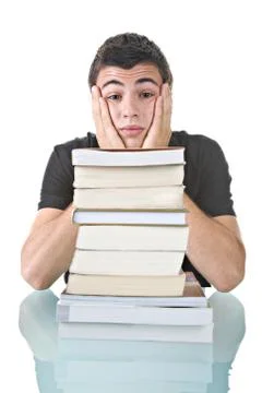 Stressed Student Stock Photos