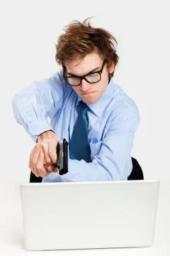 Stressed work Stock Photos