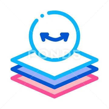 Stretch Diaper Icon Vector Outline Illustration Stock Illustration