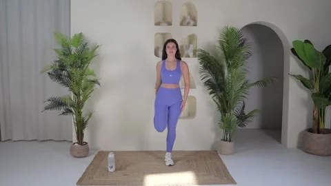 Stretch knee Stock Footage 314187228