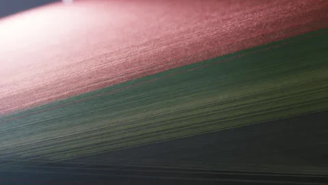 Stretched Threads Close-Up Stock Footage 263224370