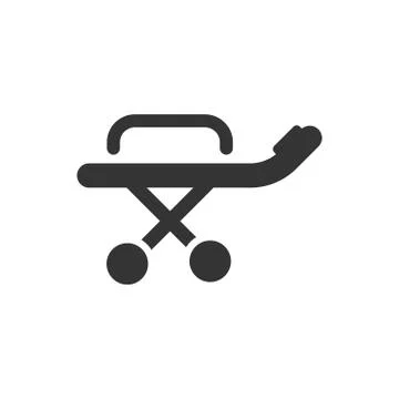 Stretcher Icon Illustrazione stock