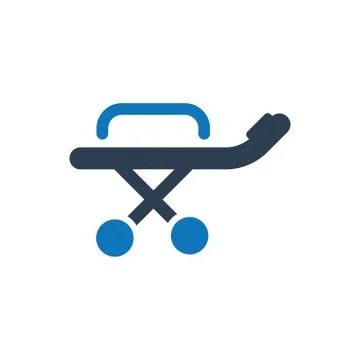 Stretcher Icon Stock Illustration
