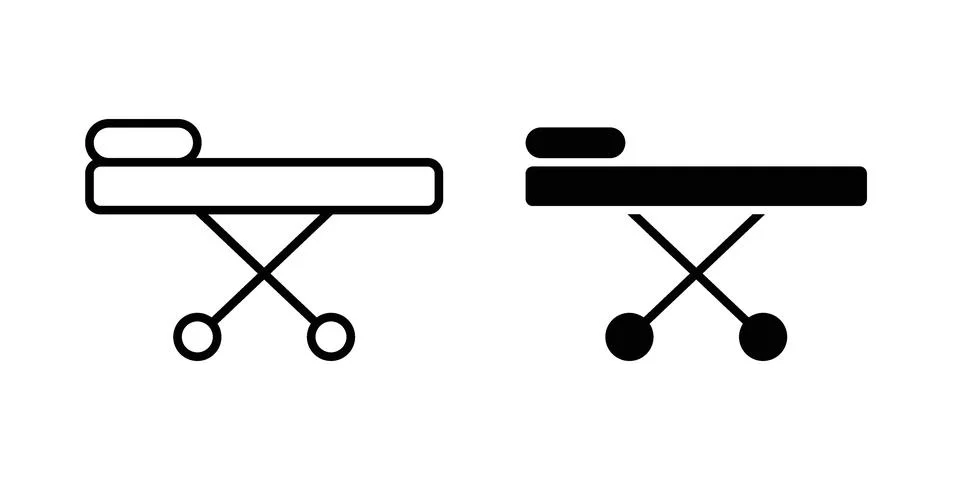 Stretcher icon vector design. EPS10 イラスト素材