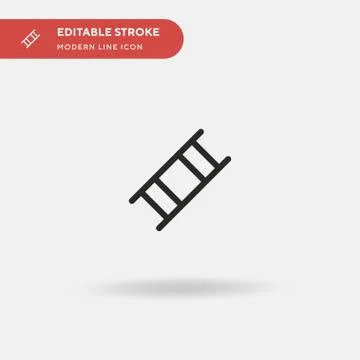Stretcher Simple vector icon. Illustration symbol design template for web mob イラスト素材