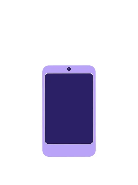 Stretching up animation of cell phone graphic vector illustration icon Stock Footage 324197365