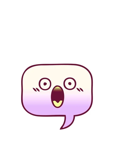 Stretching up animation of gradient shaded cartoon of a speech bubble in br.. Stock Footage 324133355