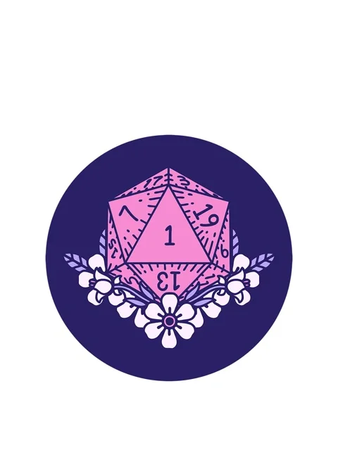 Stretching up animation of icon of natural one dice roll with floral elements 動画素材 324413049