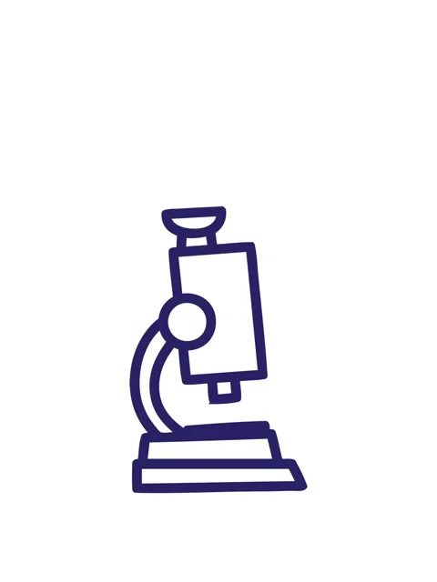 stretching up animation of microscope an... | Stock Video | Pond5