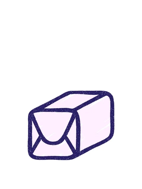 Stretching up animation of Wrapped Parcel Chalk Drawing Video stock 324221670
