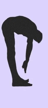 Stretching Stock Illustration