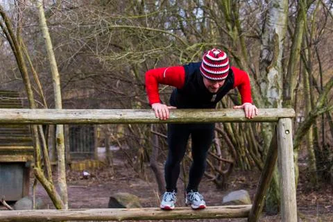 Stretching Stock-Fotos