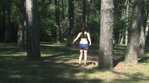 Stretching before running Stock Footage 11496219