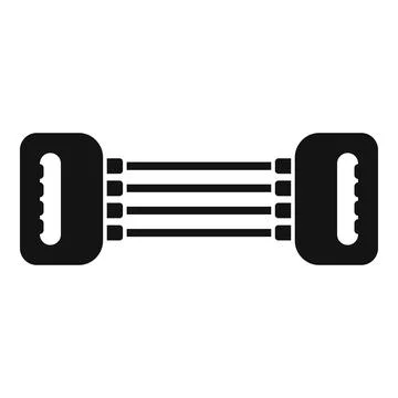 Stretching tool icon simple vector. Active gym Stock Illustration
