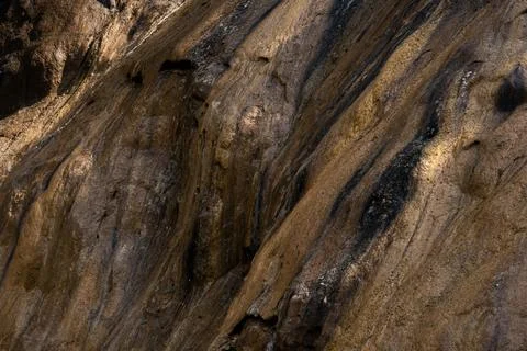 Striated Rock Formation Stock Photos