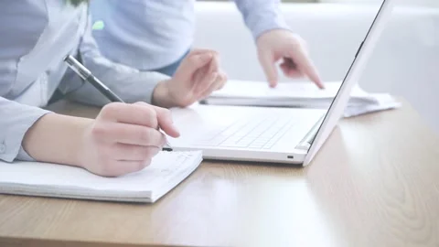 Strict boss overloading worker with work Stock Footage 170776446