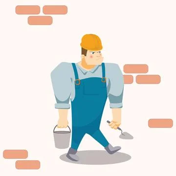 Strict builder Ilustración de archivo