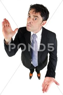 Strict businessman Stock Photos