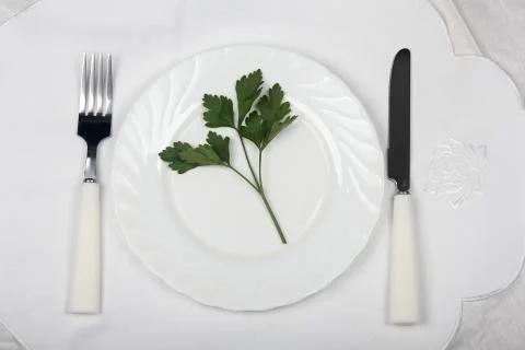 Strict diet Stock Photos