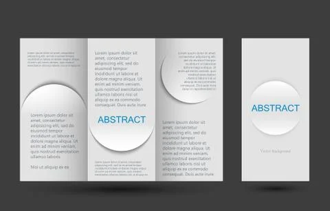 Strict simple design templates collection for banners, flyers, placards and Stock Illustration