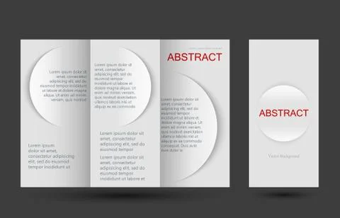 Strict simple design templates collection for banners, flyers, placards and Stock Illustration