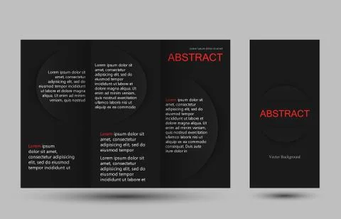 Strict simple design templates collection for banners, flyers, placards and.. Stock Illustration