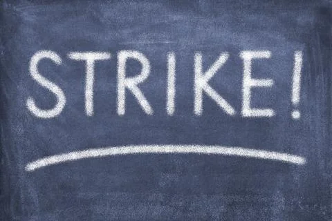 Strike Stock Illustration