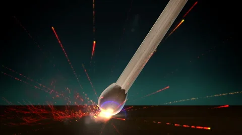 Strike a match Stock Footage 45841453