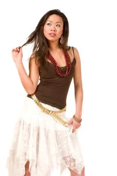 Strike a pose Stock-Fotos