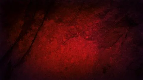 A striking 4K stone texture background with deep red and black gradient ton.. Stockillustratie