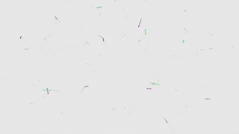 A striking  animated effect featuring tricolor explosion sparks and shockwaves Stock Footage 344137674