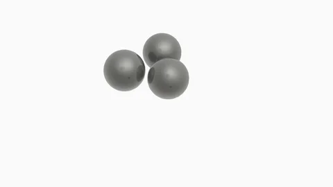 Striking billiard balls Stock Footage 106020321