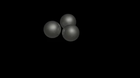 Striking billiard balls Stock Footage 106147023