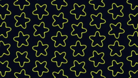 A striking blue star pattern on a dark background Stockbeeldmateriaal 303535236