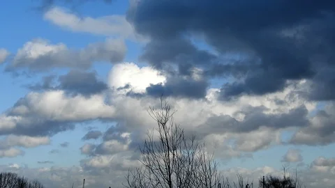 Striking clouds for background Stock Footage 102893167