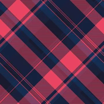 Striking geometric plaid pattern. Dynamic diagonal lines create depth. Perfec Stock Illustration