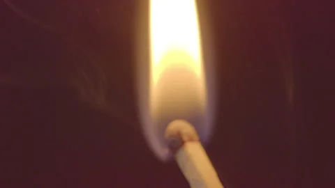 Striking / lighting match Video stock 139348712