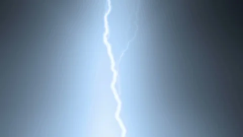 Striking Lightning Bolts Stock Footage 91287450