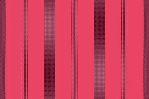 Striking pink striped pattern. Evokes classic design, textiles, fabric, fashi Stock Illustration