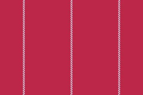 Striking red backdrop with crisp, textured white vertical stripes. Clean, mod Stockillustratie