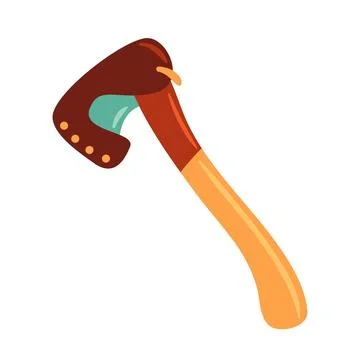 A striking vector illustration features an axe securely enclosed in a prote.. 스톡 일러스트