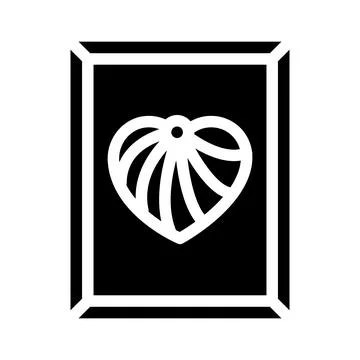 String art glyph icon vector illustration Stock Illustration