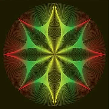 String Art Illustrator Stock Illustration