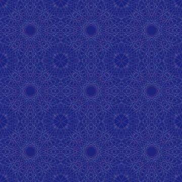 String art psychedelic seamless pattern. Stock Illustration