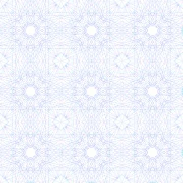 String art psychedelic seamless pattern. Stock Illustration